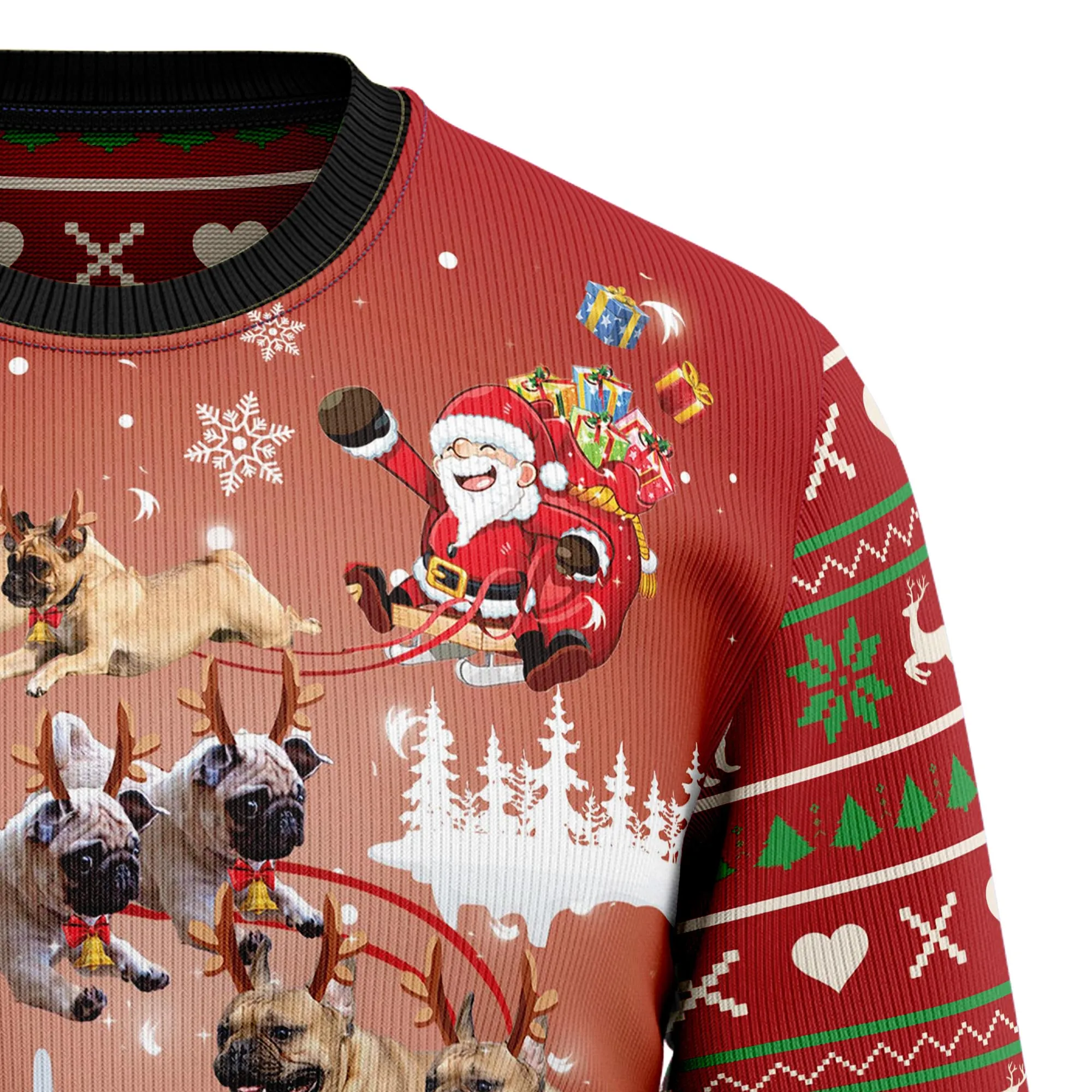 Ugly Christmas Sweater JulesRoche | All-Over Print | Warm & Comfy