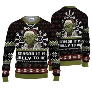 Ugly Christmas Sweater JulesRoche All-Over Print Warm Knit