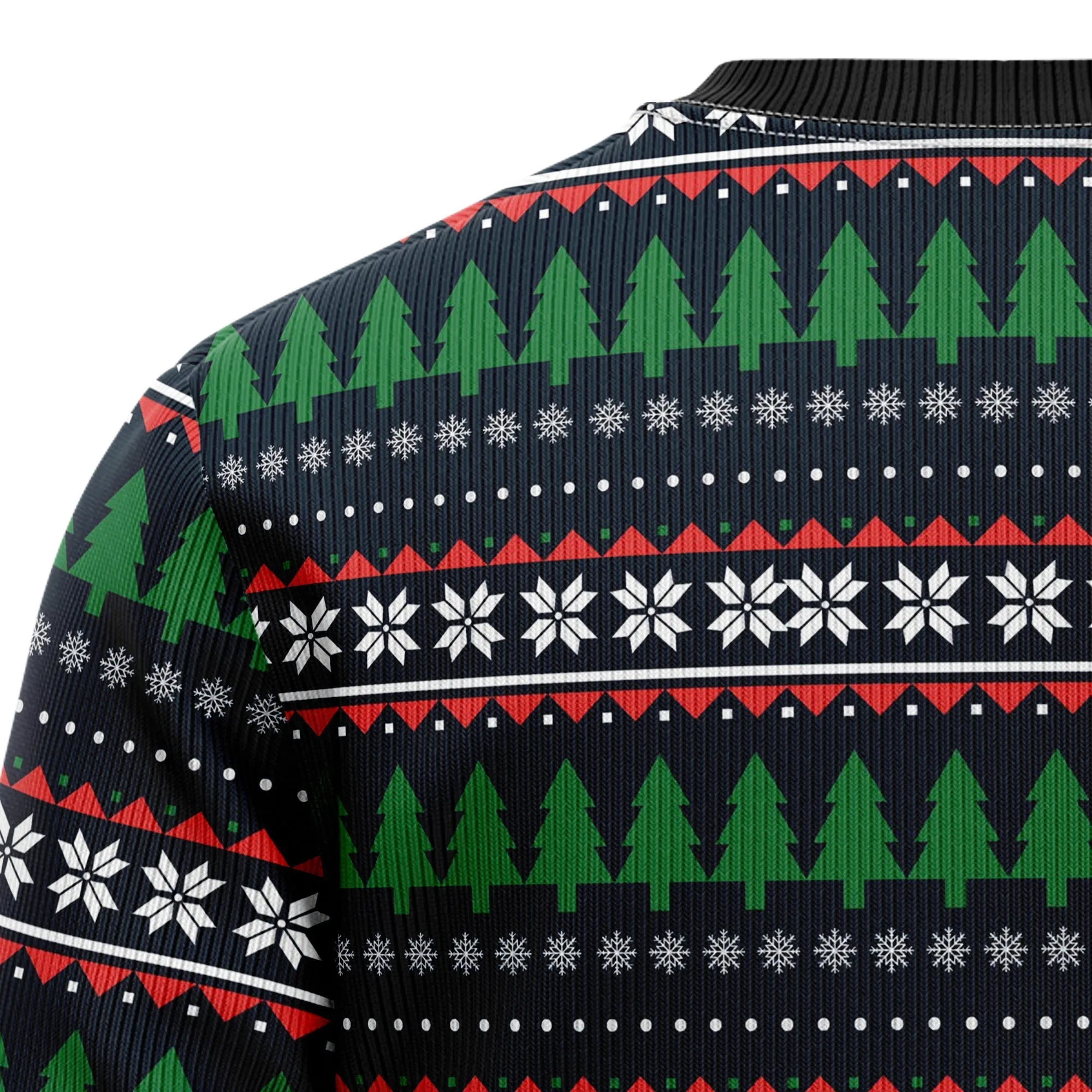Ugly Sweater JulesRoche Festive Funny All-Over-Print Pullover