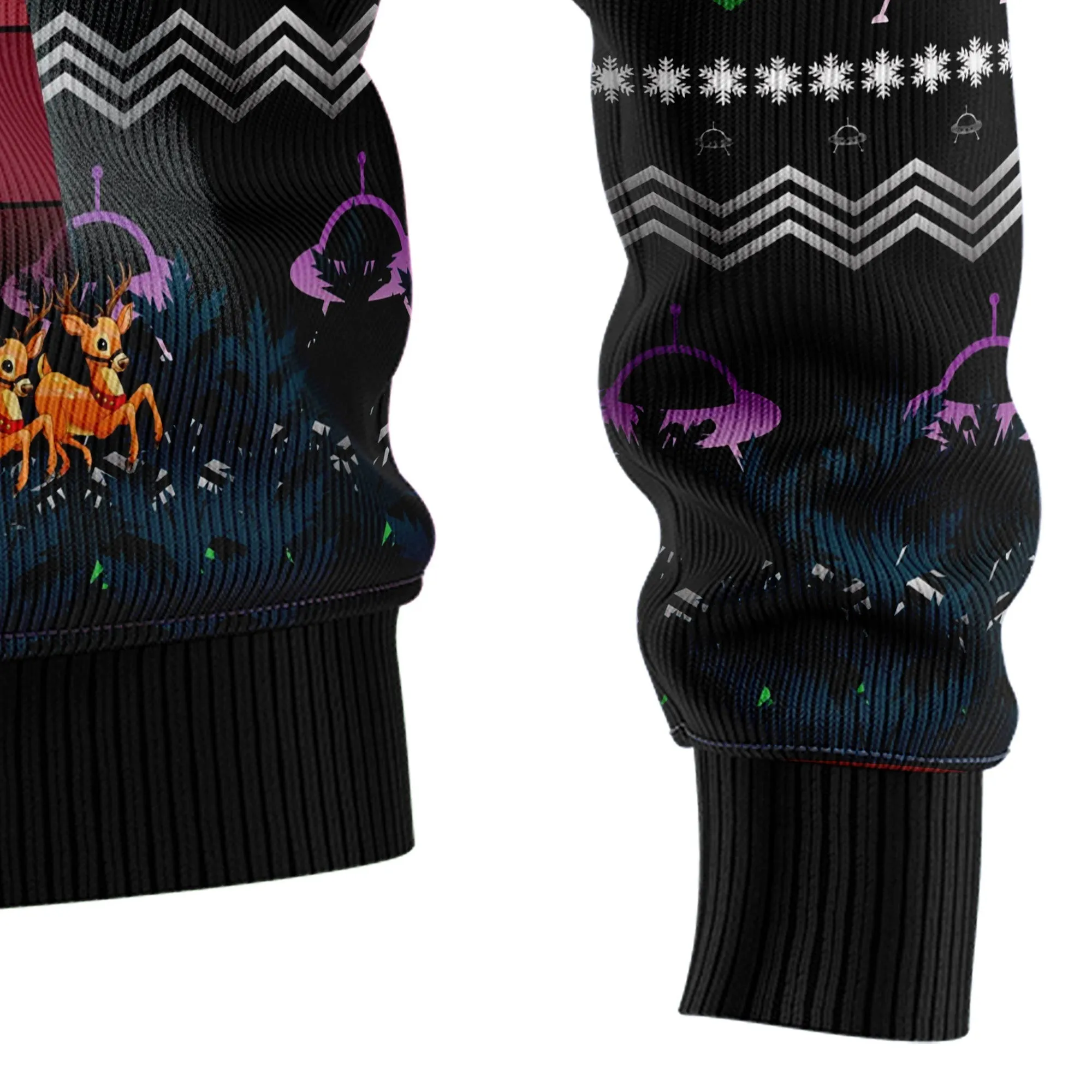Ugly Sweater JulesRoche Graphic Christmas Holiday Pullover