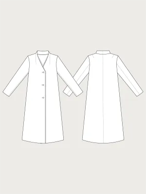 V-NECK COAT PATTERN