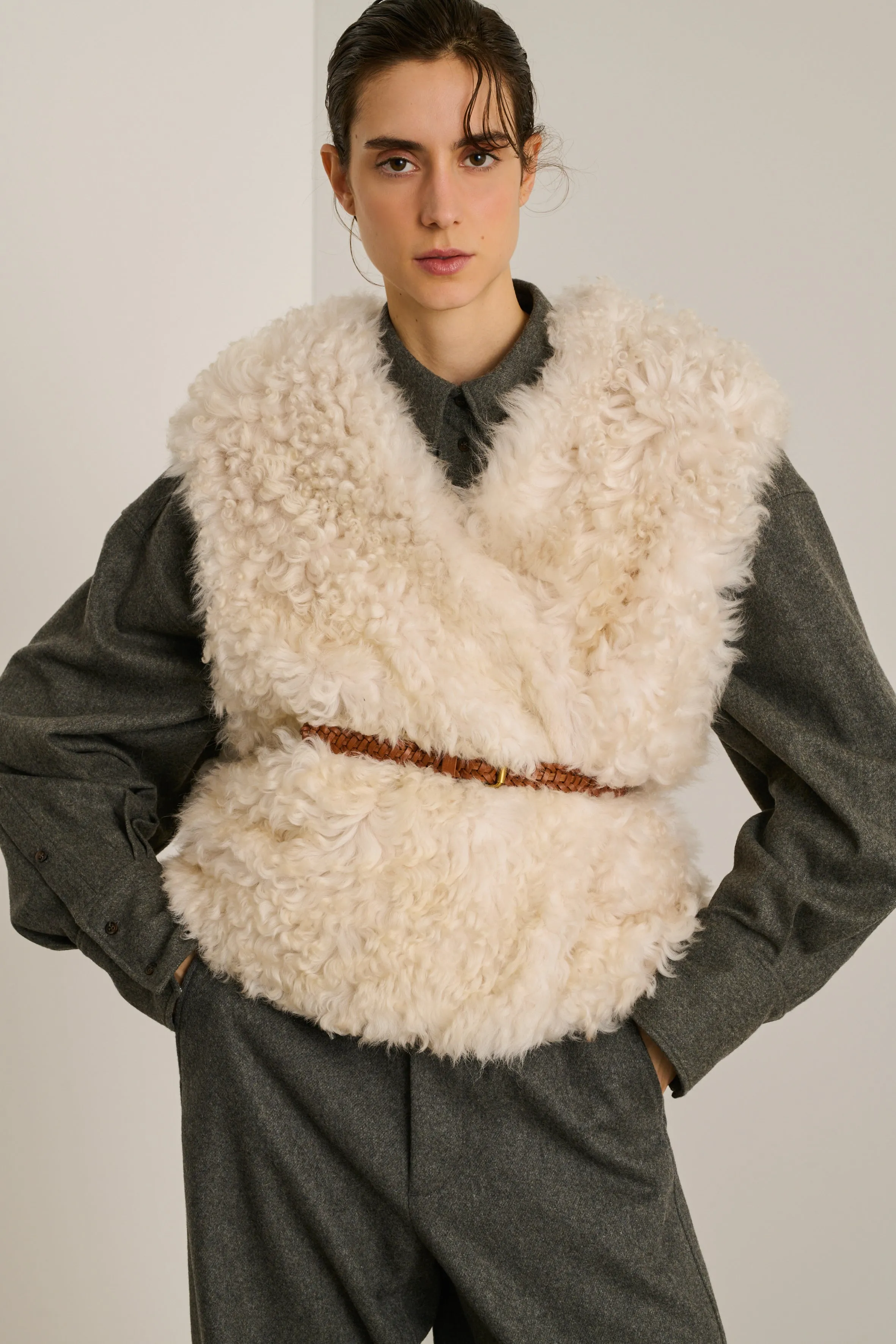 VESTE UDEN BEIGE