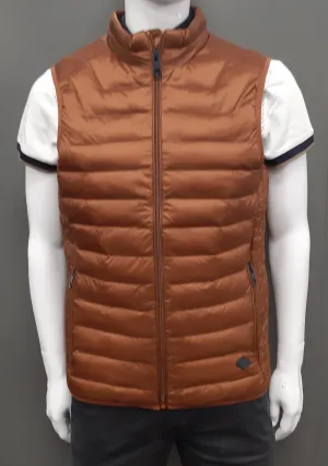 White Label Harding Quilted Gilet - Toffee